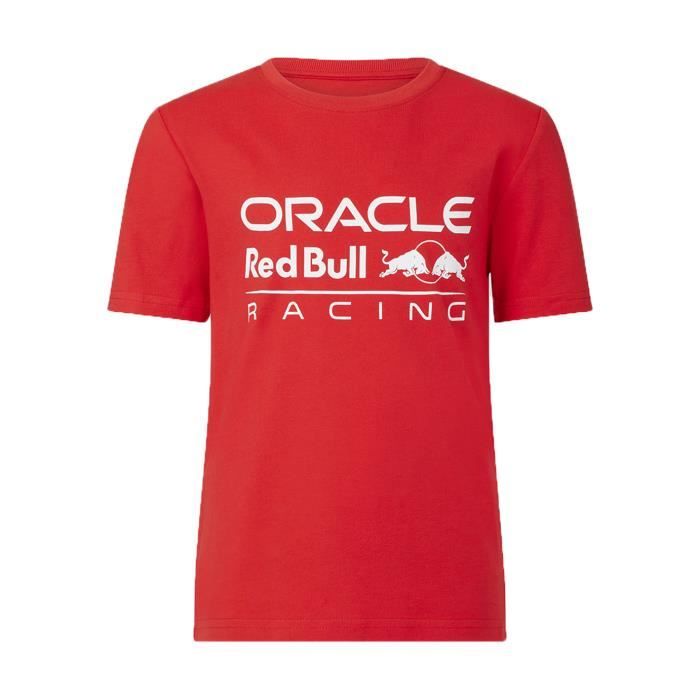 t-shirt enfant red bull racing f1 team logo formula officiel formule 1