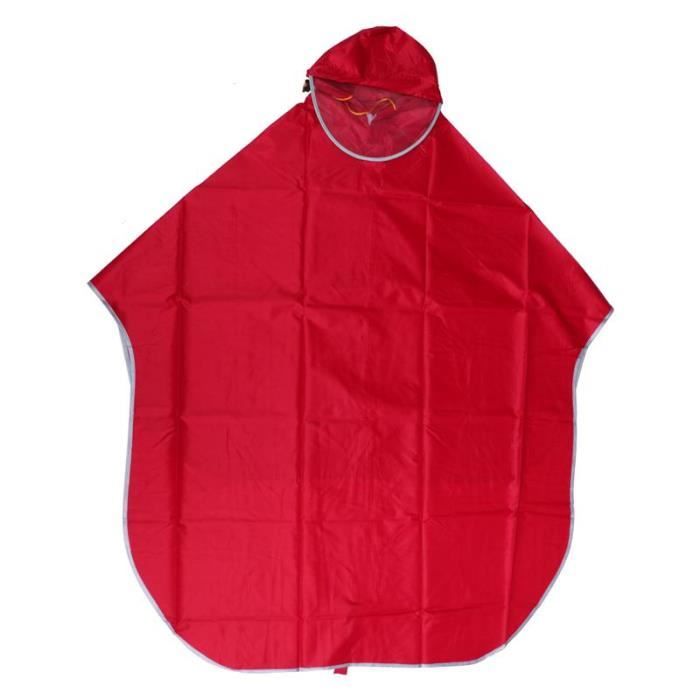 Mobylette Vélo Pluie Mac Poncho Suit Till Housse à Capuche Manteau Imperméable