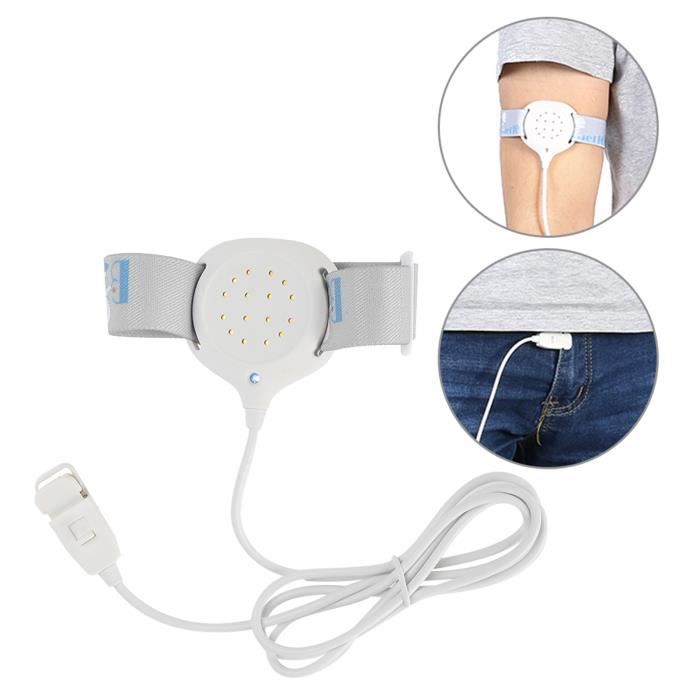 Alarme énurésie Sans Fil - Capteur Urine Rechargeable, Vibrations Et Son, Apprentissage Propreté