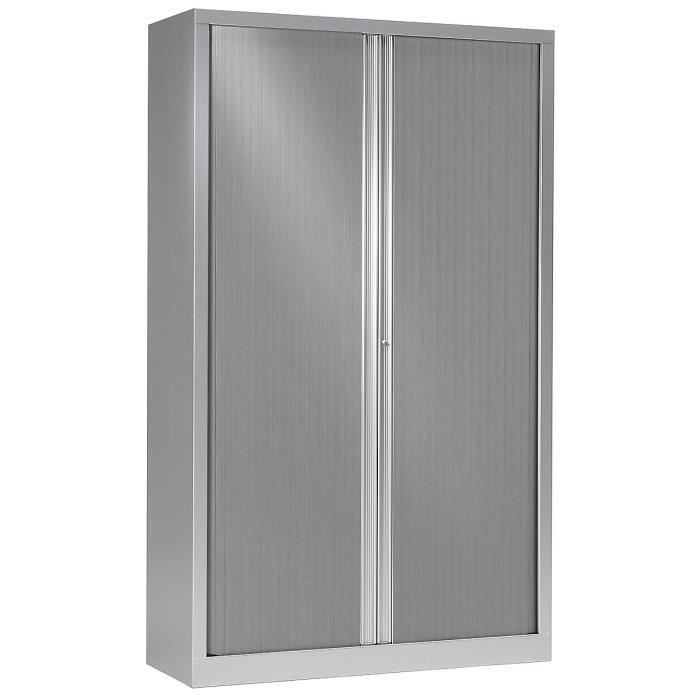 Armoire Monobloc à rideaux Aluminium HxLxP 1980 x 1200 x 430 Pierre Henry -