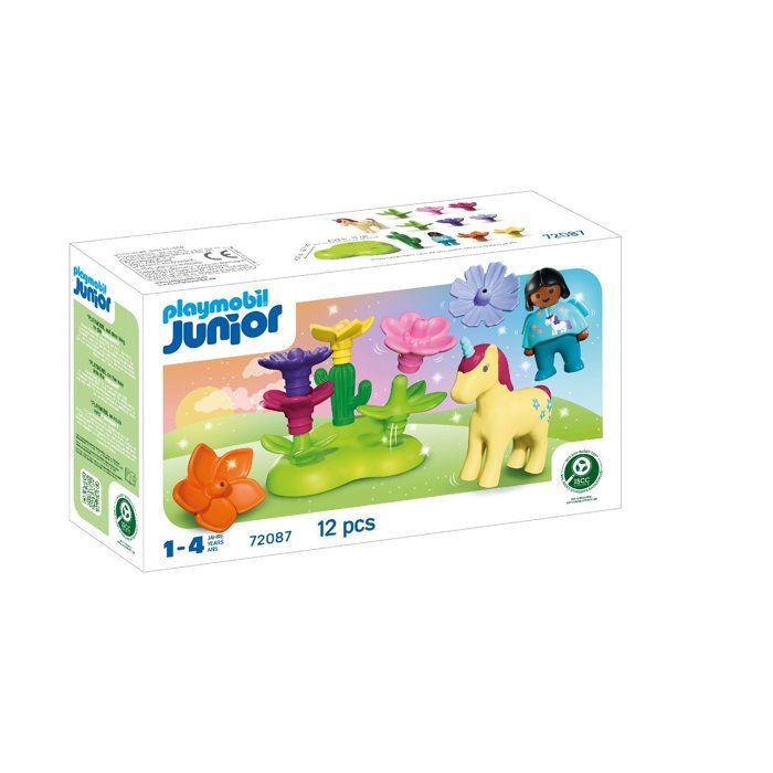 Playmobil Junior 72087 Le jardin des fées et des licornes