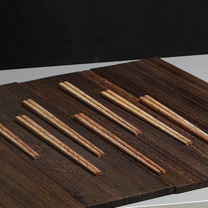 Lot De 6 Repose-Baguettes En Bois - Style Japonais, Pour Table Et Décoration