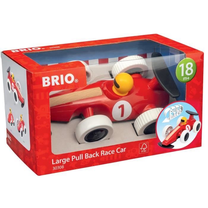 grande voiture de course à rétrofriction - jouet d'éveil premier age -7312350303087 - brio world