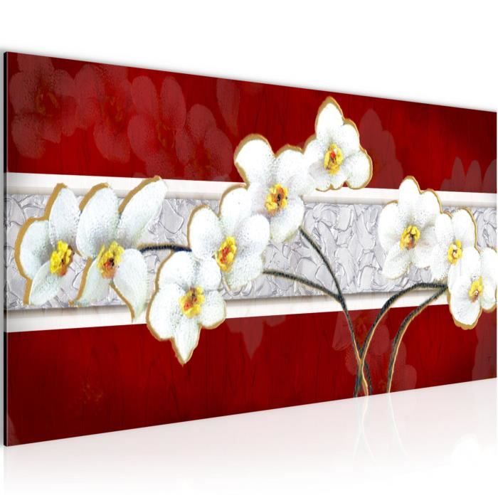 Tableau Toile Magnolia - Décoration Murale Moderne 1 Partie - Salon Chambre - Impression Écologique