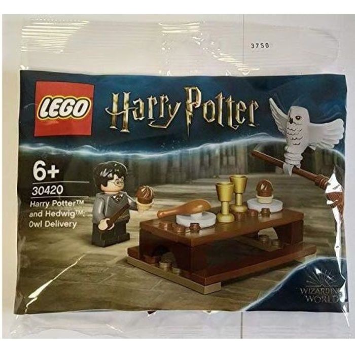 LEGO Harry Potter - Hedwige Hibou Livraison - Jouet Enfant - Blanc - 8 ans