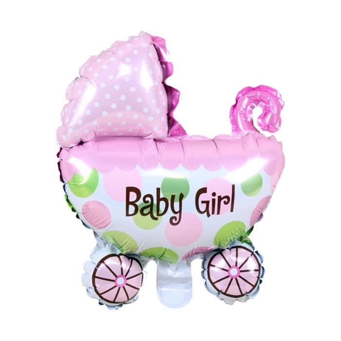 Fetes Occasions Speciales Baby Shower Nouveau Bebe Fille Bebe Garcon Ballon Landau Bapteme Feuille Fete Ballons Articles De Fete