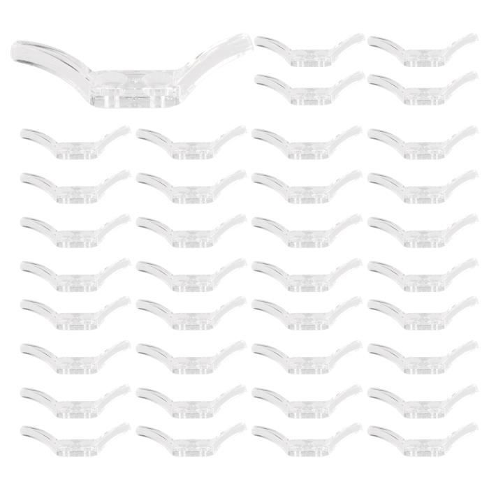 Securit Lot De 4 Crochets Porte-gobelets En Plastique Blanc