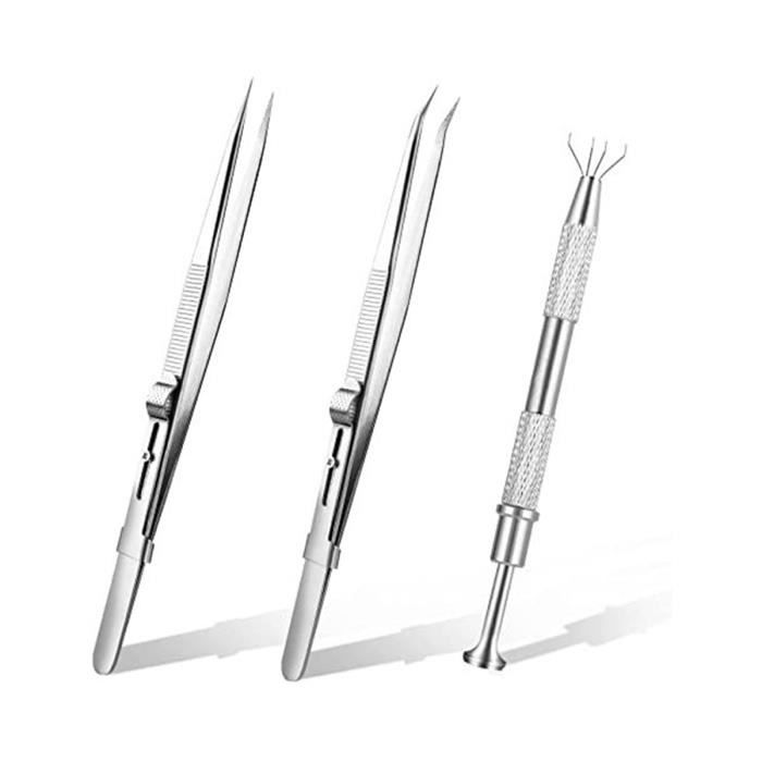 Lot De 9 Épingles à Enfiler Avec Cordon De Serrage - Pince à Épiler Bodkin Pour Élastiques Et Couture