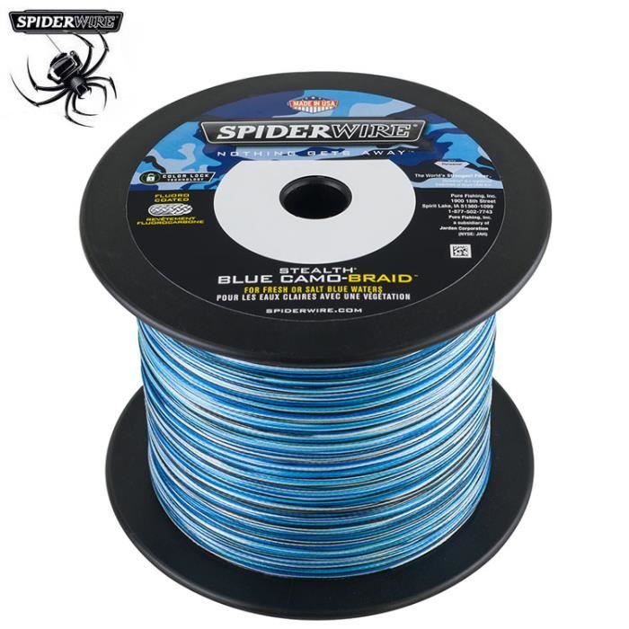 Spiderwire Dura 4 Tresse De Pêche – 0,25 Mm, 300 M, 4 Brins PE Dyneema, Verte – Pour Spinning, Carpe, Mer