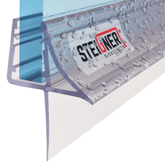 STEIGNER 140cm Joint d'étanchéité de douche en silicone - Anti