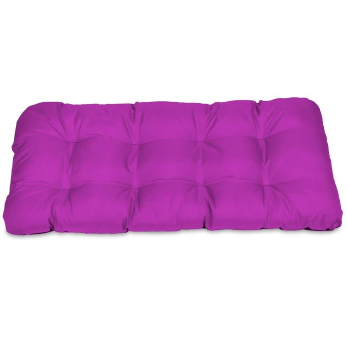 Coussin pour Banc de Jardin - SuperKissen24. - Intérieur/Extérieur - Imperméable - 120x50 cm - Fuchsia