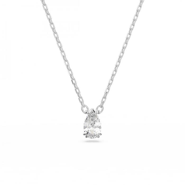 Colliers femme - SWAROVSKI - Collier Swarovski Millenia plaqué argent - Couleur de la matière:Blanc Taille/Longueur:42 cm