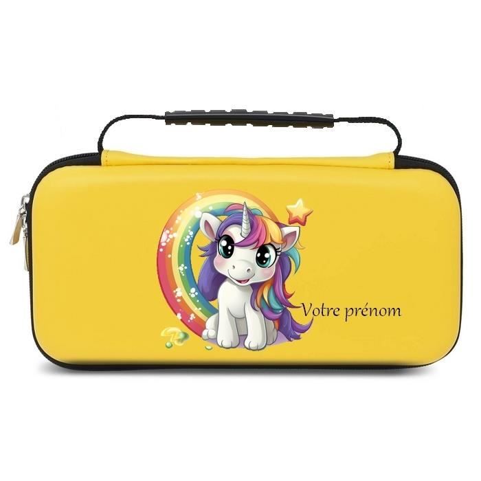pochette switch licorne