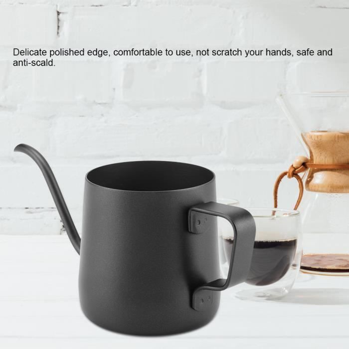 Cafetière Turque En Inox 200 Ml - Bec Verseur Précis, Poignée Confortable, Pour Café Traditionnel Ou Cuisine - 7