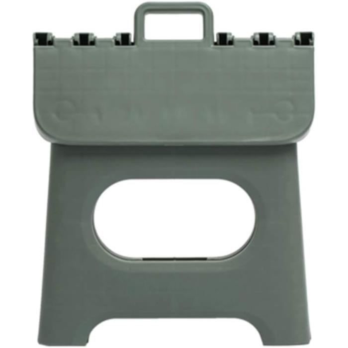 Petit Tabouret Pliant ARBO-INOX QHP – Antidérapant & Ultra-pratique Pour écurie, Maison, Camping – Turquoise – Supporte 100 Kg