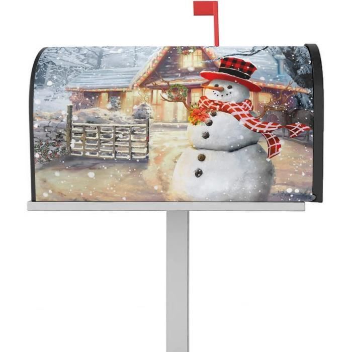 Boîte aux lettres du bonhomme de neige - France
