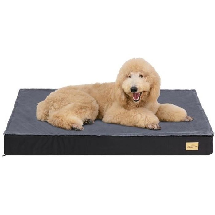 Comparer les prix de Panier Orthopédique Chien Grande Taille Coussin Pour Grand Chien XXL Déhoussable Tapis Chien Déhoussable et Lavable 120x75x10cm