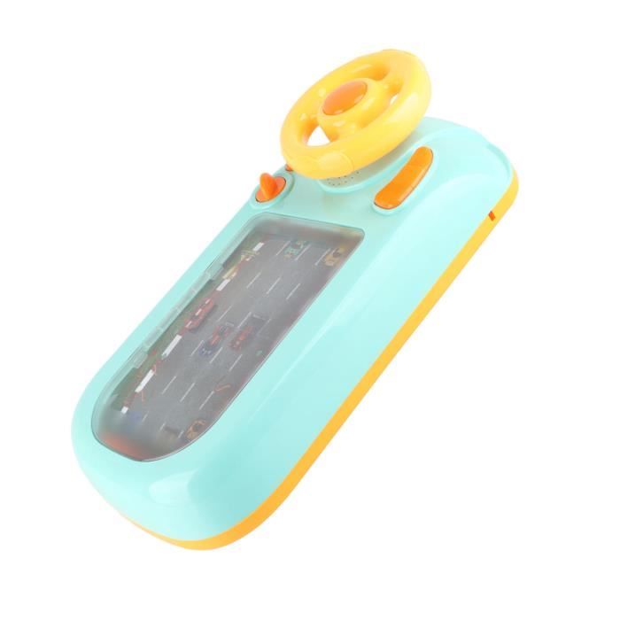 Jouet Volant Simulé Pour Voiture – Son, Lumière, Clignotants – Jeu De Conduite Pour Enfants, Voyage