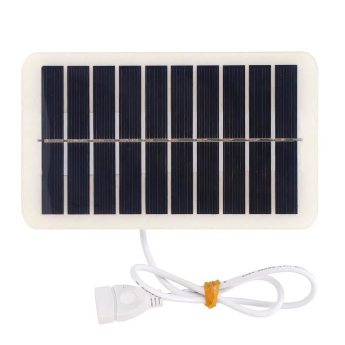 Mini Panneau Solaire Portable 1.2W 5V - Parfait Pour DIY, Chargeurs Téléphone Et Petites Batteries