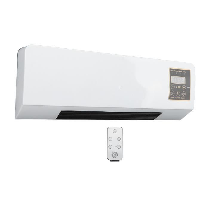 Climatiseur Portable Mural Chauffage Et Refroidissement 1200W - Économie D'Espace Intelligent