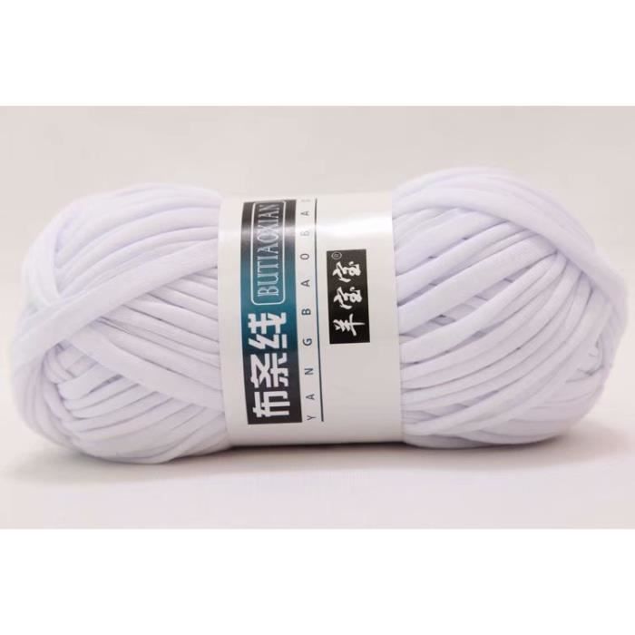 Uiopa Pelote de Laine 4 x 100g, Fil Crochet Grosse Laine à Tricoter à La Main, Laine Douce au Crochet pour Couvertures, Pulls, Écharpes, Chapeaux, Bricolage (Blanc Uiopa Pelote de Laine 4 x 100g, Fil Crochet Grosse Laine à Tricoter à La Main, Laine Douce au Crochet pour Couvertures, Pulls, Écharpes, Chapeaux, Bricolage (Blanc