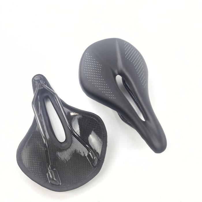 Selle Vélo Carbone Super-Léger 120g | Pour VTT Et Route - Design Creux