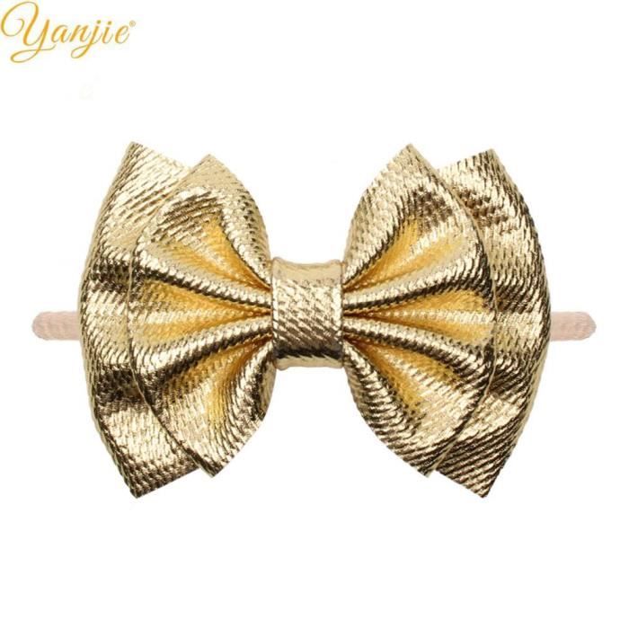 20 Bandeaux Élastiques Bébé Fille - Nylon Doux - Arc-en-Ciel - Sans Marque - Pour Nouveau-Né & Enfant