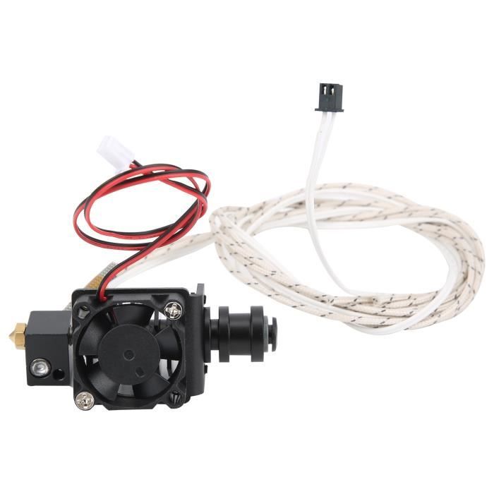 Fdit Kit de tête d'extrusion Extrudeuse Hotend Kit Résistance à la Fdit Kit de tête d'extrusion Extrudeuse Hotend Kit Résistance à la