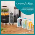 BABYMOOV Nutribaby(+)  & Foodii - Robot Multifonctions & Kit de Gourdes Réutilisables-1