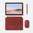 MICROSOFT Clavier Type Cover Surface Rouge Coquelicot pour Surface Go 3 - AZERTY-1