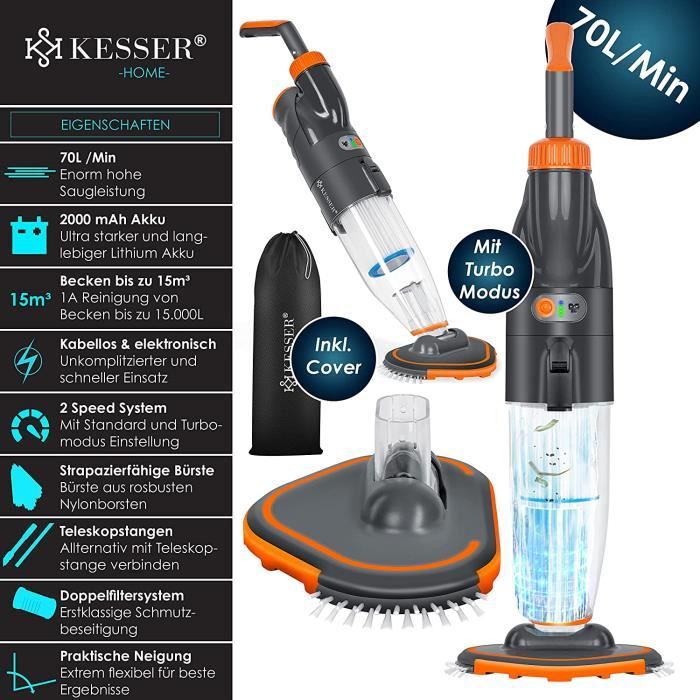 Lot De 3 Filtres Rechange KESSER Pour Aspirateur Sans Fil 3 En 1 - Compatibles Avec Modèles KESSER