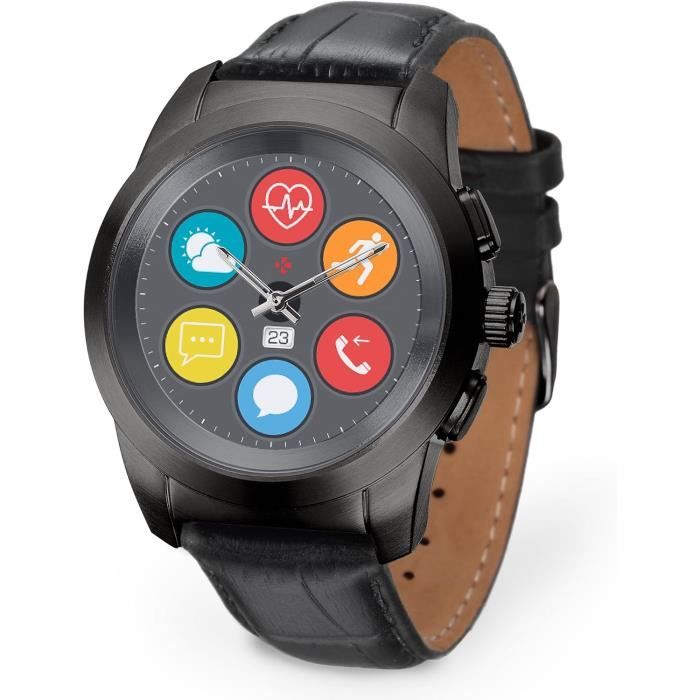 Montre connectée MYKRONOZ ZeTime Premium Regular Titanium Pas Cher