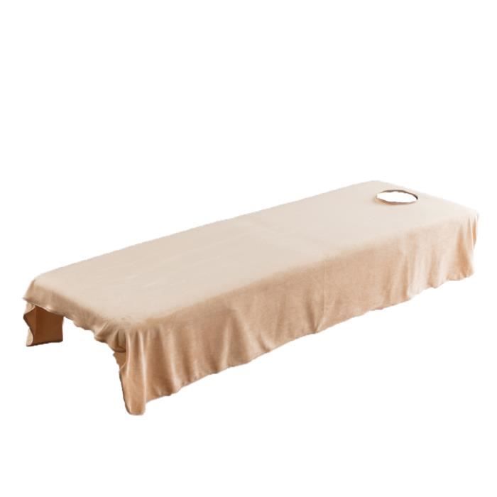 Couvre-Lit De Table De Massage Avec Fraise - 2 Pièces - Neuf - Marque Healthtop - Parfait Pour Spa