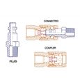 Raccords de tuyau de ligne d'air compresseur - SODIAL - 18Pc - Nitto style - BSP 1/4 pouce-2