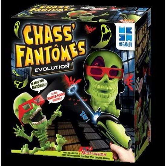 MEGABLEU Chass/' Chasse Fantômes Evolution ENFANT Garçon Fille Jeux NEUF