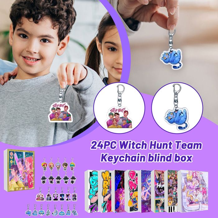 H-Hunters Calendrier De L'Avent 2025 Avec 24 Porte Clés