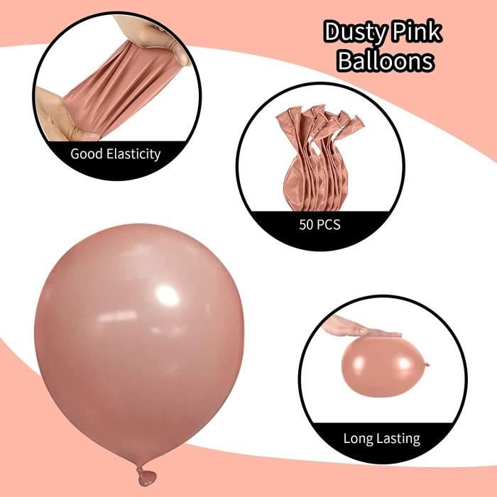 10 pièces ballon transparent en latex avec motif numéro 50 confettis paillettes pour fête d'anniversaire décoration d'anniversaire de mariage or rose argent doré (50 ballons transparents plus disques