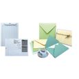 Kit outil carte et enveloppe - ARTEMIO - Punch board - Plastique bleu - Dimensions 21,5 x 16 cm-3