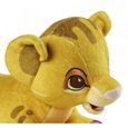 Bébé Simba - peluche lumineuse 28 cm Jaune-3