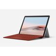 MICROSOFT Clavier Type Cover Surface Rouge Coquelicot pour Surface Go 3 - AZERTY-3