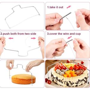 Plateau Tournant à Gâteau 27cm Rotatif Antidérapant Noir - Accessoire Pâtisserie Professionnel