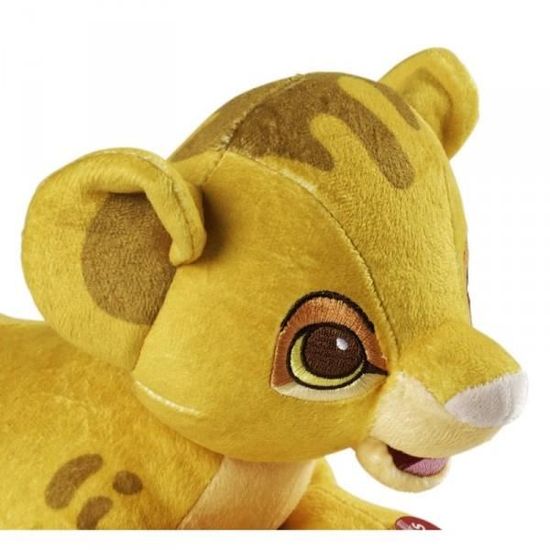 Bebe Simba Peluche Lumineuse 28 Cm Jaune Cdiscount Jeux Jouets