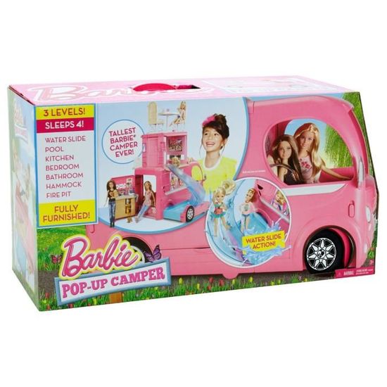camping car barbie promo
