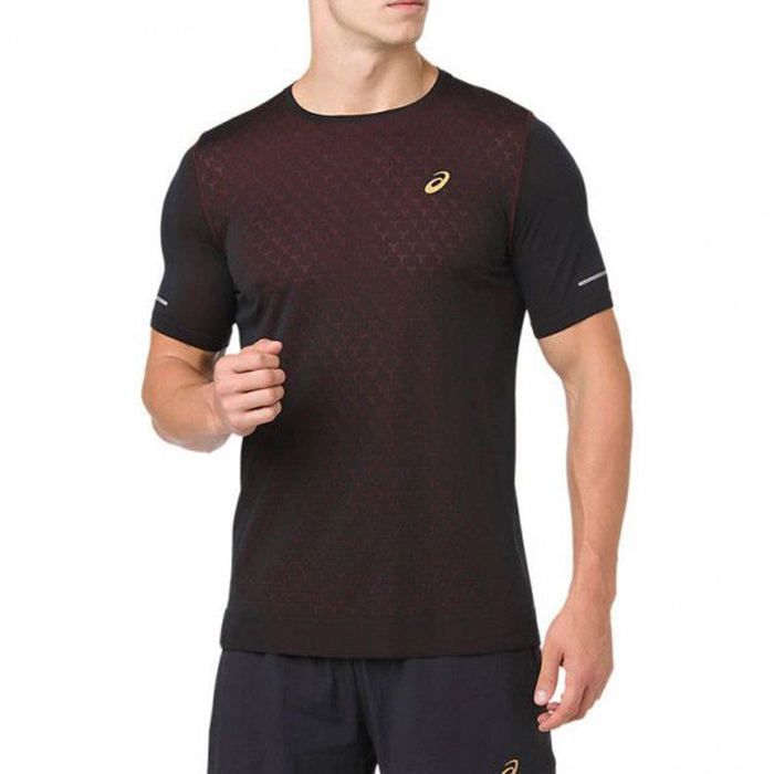 T-shirt de running ASICS Gel-Cool pour hommes Noir Running