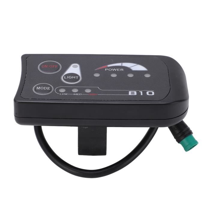 Écran De Contrôle LED Pour Vélo électrique - Étanche Et Universel 24V/36V/48V