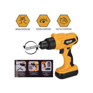 Etablie Bricolage Enfants Toywoo Banc à Outils Pour Enfants En Bois