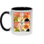 Mug Noir Funny Face Parodique Humour Geek Cat Chat Geek