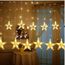 Rideau Lumineux 12 Etoiles Led Rideau Lumiere Exterieur Interieur Ip65 8 Modes 2 5m 1m Maison Fenetre Mariage Noel Soiree Achat Vente Rideau Lumineux 12 Etoiles Cdiscount
