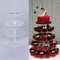 Presentoir A Gateau Palier De Crystal Acrylique Mariage Tour Ronde