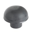 Toiture First Plast cdvm50 a Chapeau de ventilation tête esalatore, noir, diamètre 50 mm 2989-0